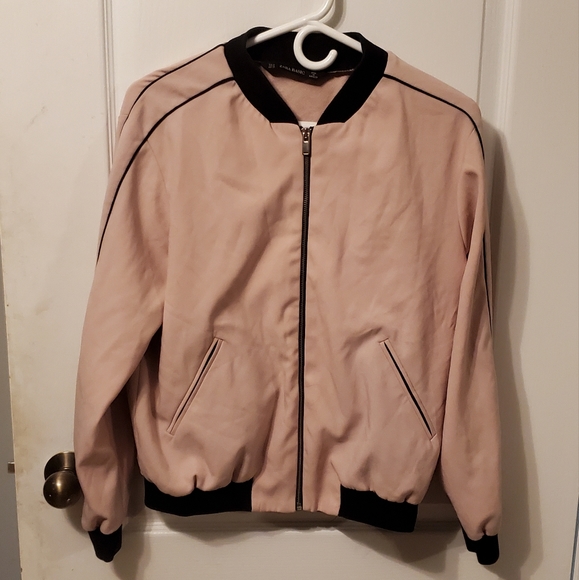 Millennial Pink Zara Jacket - Picture 1 of 3